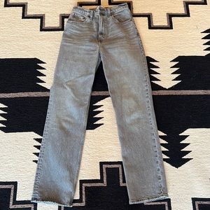 Abercrombie the 90s straight ultra high rise